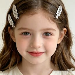 2/4/6/8Pcs Silver Metal No Bend Hair Clips Kids Girls Women Styling Barrettes Makeup Hairpins Salon Daily Hair Accessories