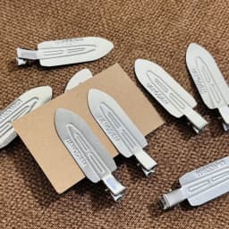 2/4/6/8Pcs Silver Metal No Bend Hair Clips Kids Girls Women Styling Barrettes Makeup Hairpins Salon Daily Hair Accessories