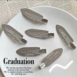 2/4/6/8Pcs Silver Metal No Bend Hair Clips Kids Girls Women Styling Barrettes Makeup Hairpins Salon Daily Hair Accessories