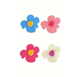 4pcs/set Cute Irregular Flowers Hair Clip For Women Girls Sweet Hair Ornament Hairpin Barrette Hairgrip Fashion Hair Accessories