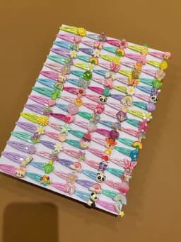 10 styles of random cartoon BB clip hair accessories suitable for daily use