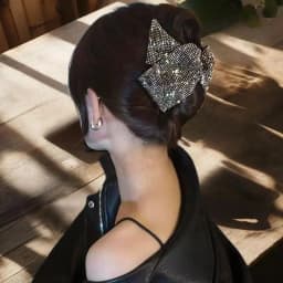 Fashion Rhinestone Hair Clip Temperament Shiny Hair Claws Fabric Triangular Hairpin Hair Accessories For Daily Party GiftHot