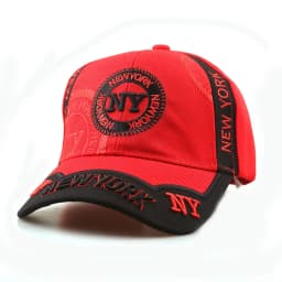 Embroidered Three-Dimensional New York NY Color-Matching Baseball Cap, Suitable for Both Men and Women. Multi-Color Sports Hat.