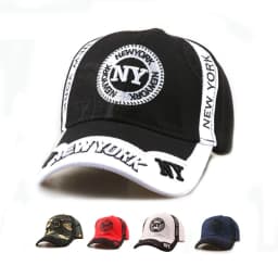Embroidered Three-Dimensional New York NY Color-Matching Baseball Cap, Suitable for Both Men and Women. Multi-Color Sports Hat.