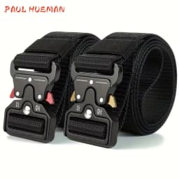 PAUL HUEMAN Tactical Belt Unisex Accessories Belt for Men and Women