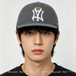 Korean Flat Eave Wing Patched Letters Baseball Hats Sunshade New Men Women Street Versatile Personal Fashion Peaked Caps Retro