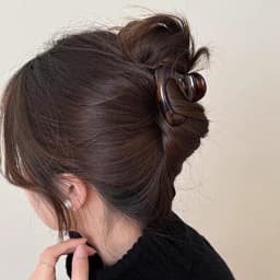 Korean Fashion Irregular Hollow Leopard Hair Claws Clips Womens Girls Acrylic Hair Clamps Plastic Barrettes Hair Accessories