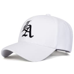 Unisex Gothic LA Embroidery Baseball Caps Spring Autumn Outdoor Adjustable Casual Hats Sunscreen Hat Sports Cap