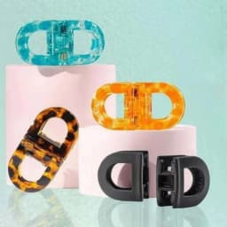 Upgraded Magnetic Hair Claw Clip Strong Hold Leopard Print Acrylic Hair Barrette Fashion Women Hair Accessories Gift Hot Selling