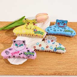 4PCS "Pokémon" cartoon character hair clips, multi-functional hair accessories hair claws