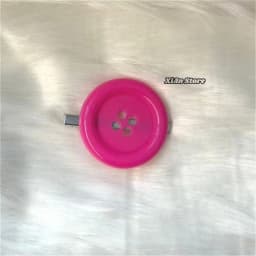 Harajuku Y2K Styles Button Hair Clips Cute Girls Hair Clip 6cm Plastic Button Barettes Clips Party Hair Subcultural Decoration