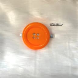 Harajuku Y2K Styles Button Hair Clips Cute Girls Hair Clip 6cm Plastic Button Barettes Clips Party Hair Subcultural Decoration