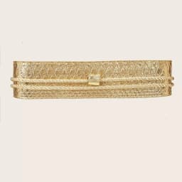 Woman 6cm Wide Faux Leather Rope Tie Belt Embellished Celebrity Belts Python Print Perfect Dress Accessory Gifts 3 size