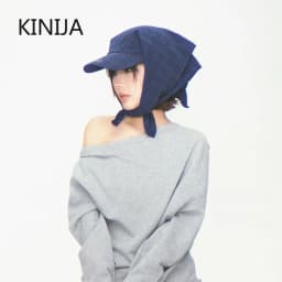 Outdoor Camping Style Sun Protection Hat Jennie Scarf Hat Small Sweet Sunscreen Tie Hat Wide Brim Hat Headscarf Cool Girl