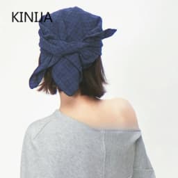 Outdoor Camping Style Sun Protection Hat Jennie Scarf Hat Small Sweet Sunscreen Tie Hat Wide Brim Hat Headscarf Cool Girl