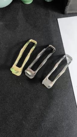 Minimalist Metal Duckbill Hair Clips Non-Slip Alligator Hair Barrettes Elegant Metal Hair Accessories for Women Updo Hairstyles 