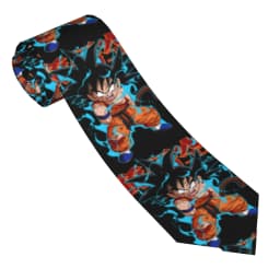 Dragons Balls Tie Son Goku Wedding Party Neck Ties Cute Funny Neck Tie For Male Custom DIY Collar Tie Necktie Gift Idea