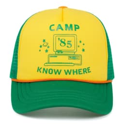 Unisex CAMP KNOW WHERE Embroidery Baseball Net Caps Spring Summer Outdoor Adjustable Casual Hats Sunscreen Hat Sports Cap