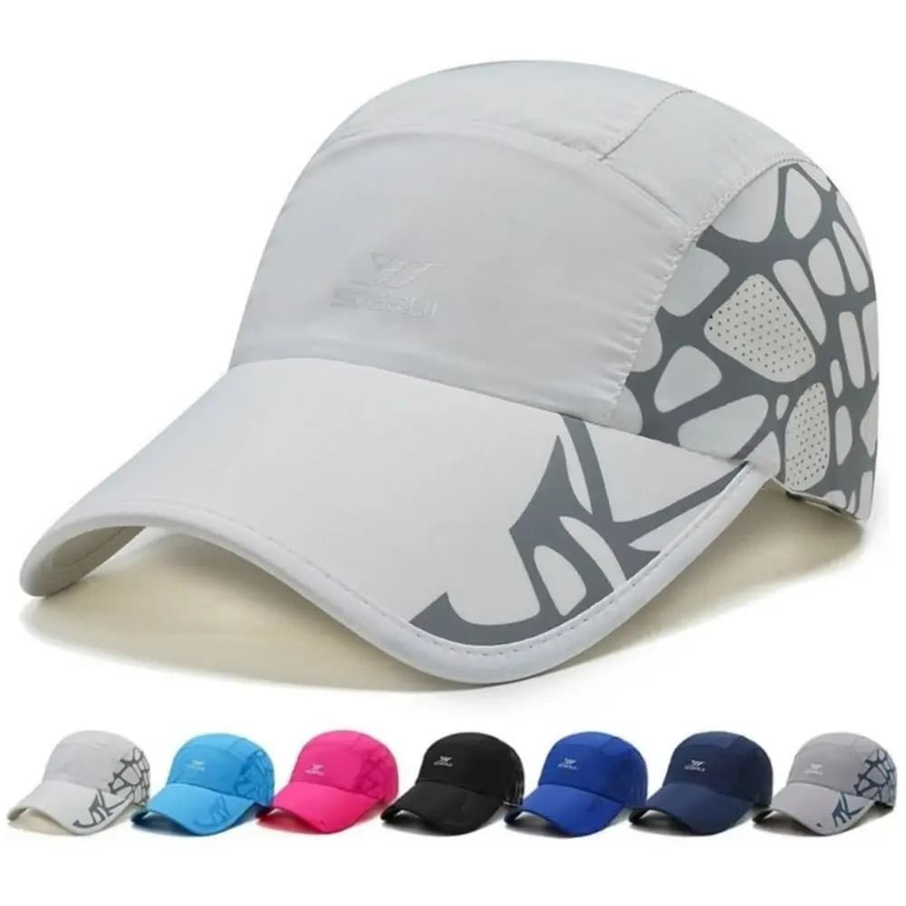 Adjustable Summer Baseball Cap Korean Style Breathable Quick Dry Cap Casual Solid Color Sun Protection Caps Outdoor Sports