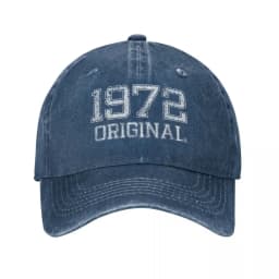 Made In 1972 Original Vintage Unisex Style Baseball Cap Dad Father 50 Years Old Distressed Caps Hat Vintage Snapback Hat