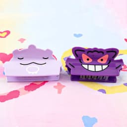 1PC Pokemon Gengar & Ditto Hair Claw Clips, Cute Anime Character Shark Clips, Acrylic Non-slip Hair Accessories for Women