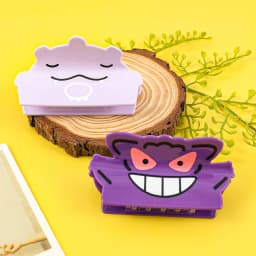 1PC Pokemon Gengar & Ditto Hair Claw Clips, Cute Anime Character Shark Clips, Acrylic Non-slip Hair Accessories for Women