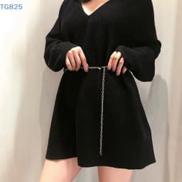 【AN】【AN】Fashion Women Lady Waist Chain Belt Metal Gold Silver Color Waistband Chain Belt For Dress Shirts Clothes Accessories