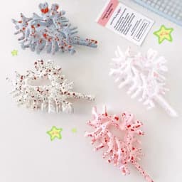 Creative Acrylic Conch Hair Clip Irregular Spots Headdress Hair Claw Grasp Geometric Hair Accessories Hair Gripper Makeup