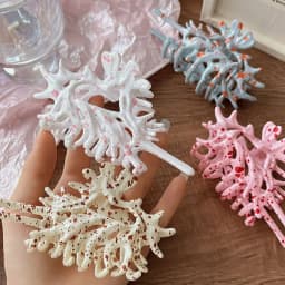 Creative Acrylic Conch Hair Clip Irregular Spots Headdress Hair Claw Grasp Geometric Hair Accessories Hair Gripper Makeup