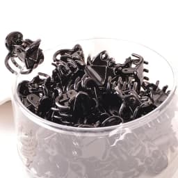 Black Mini Hair Claw Clips for Women Girls Korean Simple Small Transparent Plastic Clips Hairpin Kids Hair Styling Accessories