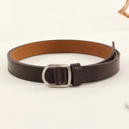 Lazy Belt Casual Simple Perforated Women'S Belt Paired With Jeans Men'S Belt Pu Leather Belt