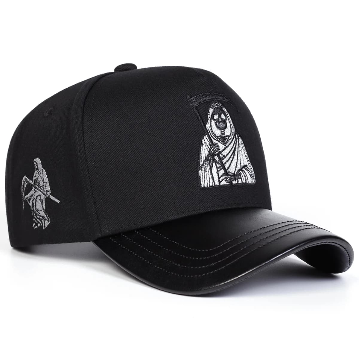 Unisex Death Embroidery Baseball Caps Spring Autumn Outdoor Adjustable Casual Hats Sunscreen Hat Sports Cap