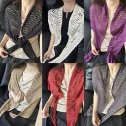 Fashion Hollow Out Triangle Scarf Shawl Breathable Solid Color Knitted Scarf Lightweight Sun Protection Women Shawl Wrap