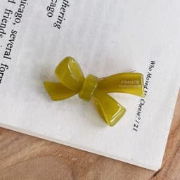 Small Mermaid Bow Strap Broken Hair Clip~Korean FRANCE Gold Label Duck billed Clip with Side Clip and Bang Clip