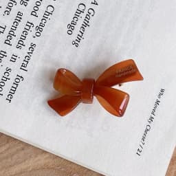 Small Mermaid Bow Strap Broken Hair Clip~Korean FRANCE Gold Label Duck billed Clip with Side Clip and Bang Clip