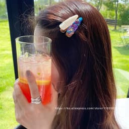 France temperament hair clip ~ South Korea France small duck beak clip top clip, fringe clip side clip headdress hair accessorie