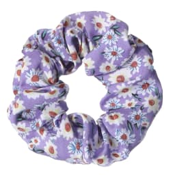 5pcs/lot Scrunchies Hair Elastic Scrunchy Ties Ropes for Ponytail Holders Floral No crease Pink Leopard Cute Purple
