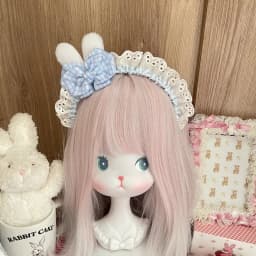 Cute Lolita Lace Headband for women Bow Hair Hoop Lovely Hairbands handmade KC cosplay Headband Anime japanese hair accessories