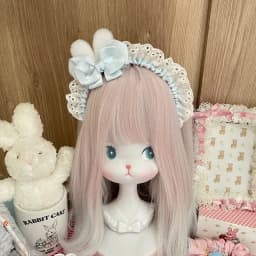 Cute Lolita Lace Headband for women Bow Hair Hoop Lovely Hairbands handmade KC cosplay Headband Anime japanese hair accessories