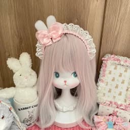 Cute Lolita Lace Headband for women Bow Hair Hoop Lovely Hairbands handmade KC cosplay Headband Anime japanese hair accessories