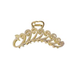 2025 Must-Have! Elegant Gold Hollow Geometric Hair Claw, Vintage Women's Hair Clip, Headband Hairpin & Crab Hair Accessory