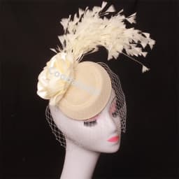 Veils Flower Fascinator Hat Hair Clip Ladies Kentucky Derby Ascot Festival Costume Party Show girl Headwear Women Pillbox Cap