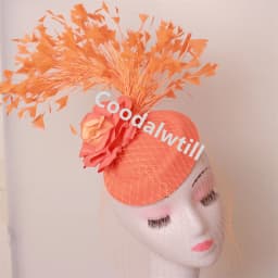 Veils Flower Fascinator Hat Hair Clip Ladies Kentucky Derby Ascot Festival Costume Party Show girl Headwear Women Pillbox Cap