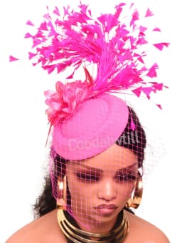 Veils Flower Fascinator Hat Hair Clip Ladies Kentucky Derby Ascot Festival Costume Party Show girl Headwear Women Pillbox Cap