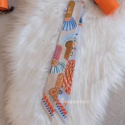 Luxury Long Scarf with Epaulet Design for Hermes Inspired Basket Bag Handle Styling Ins Trendy Accessory Free Shipping