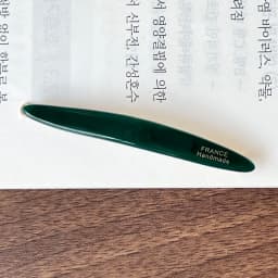 South Korean France Little Willow Leaf Hair Clip French Simple and Elegant Style Side Clip Bang Hairpin One Line Hair Clip