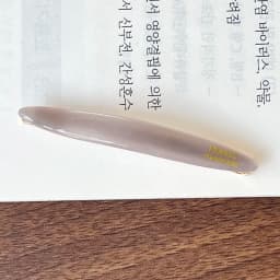 South Korean France Little Willow Leaf Hair Clip French Simple and Elegant Style Side Clip Bang Hairpin One Line Hair Clip