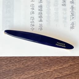 South Korean France Little Willow Leaf Hair Clip French Simple and Elegant Style Side Clip Bang Hairpin One Line Hair Clip