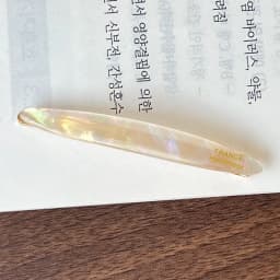 South Korean France Little Willow Leaf Hair Clip French Simple and Elegant Style Side Clip Bang Hairpin One Line Hair Clip