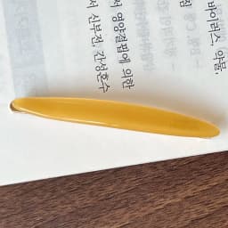 South Korean France Little Willow Leaf Hair Clip French Simple and Elegant Style Side Clip Bang Hairpin One Line Hair Clip